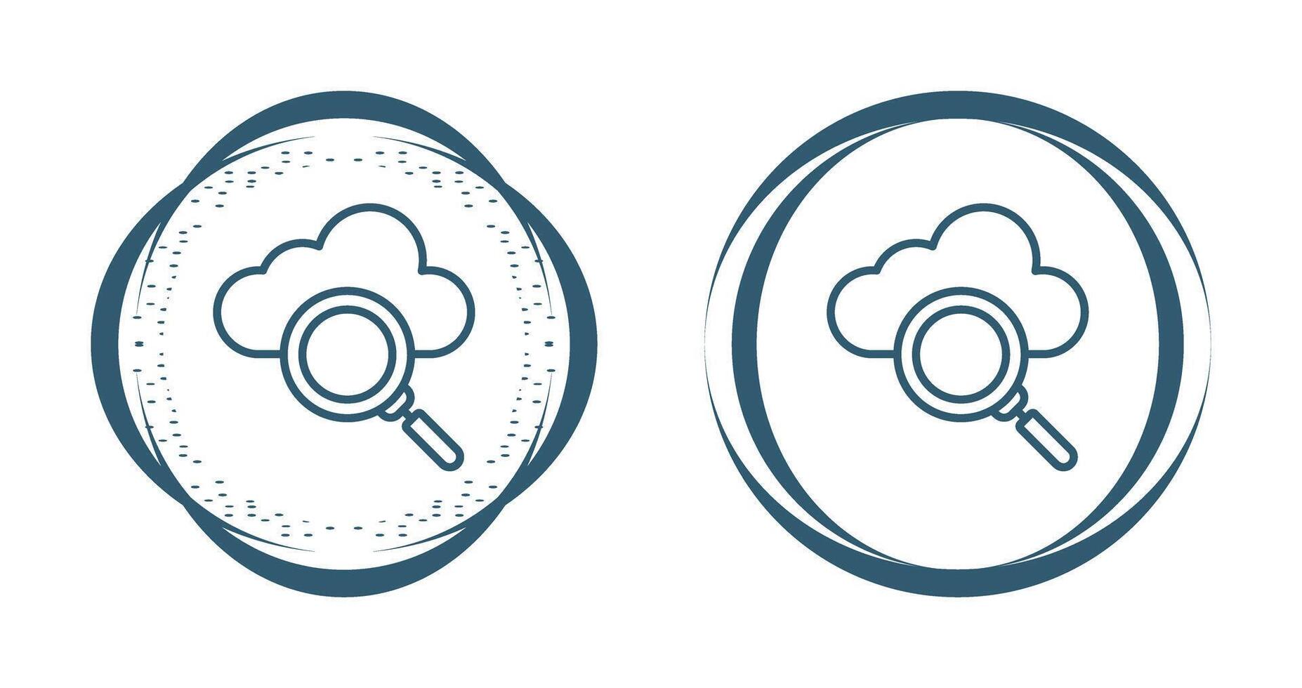 Cloud Server Vector Icon