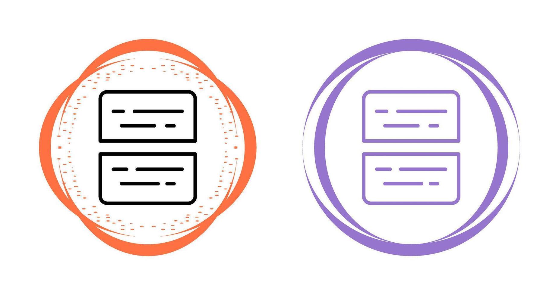 Document Split Vector Icon