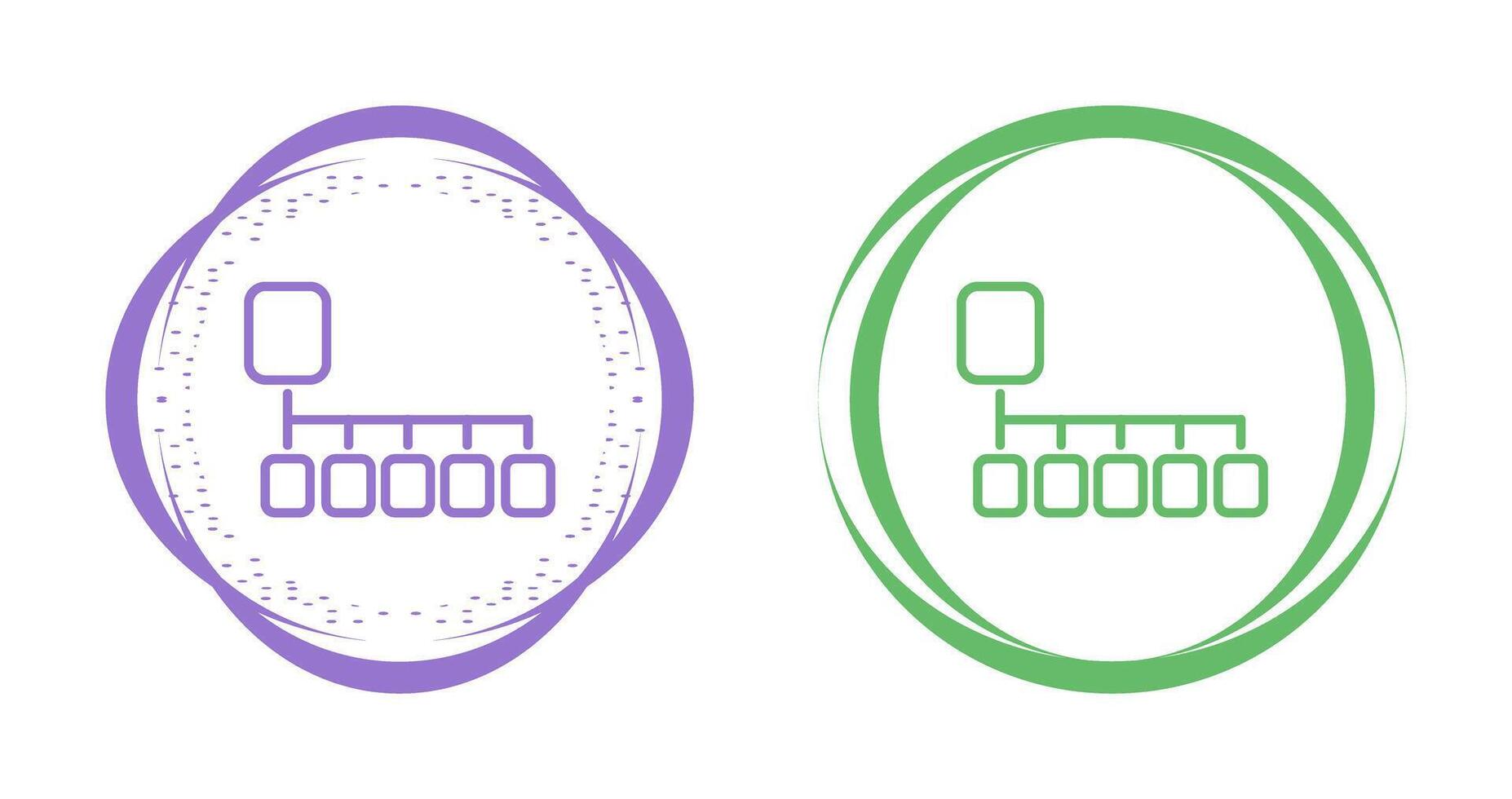 Card Sorting Vector Icon