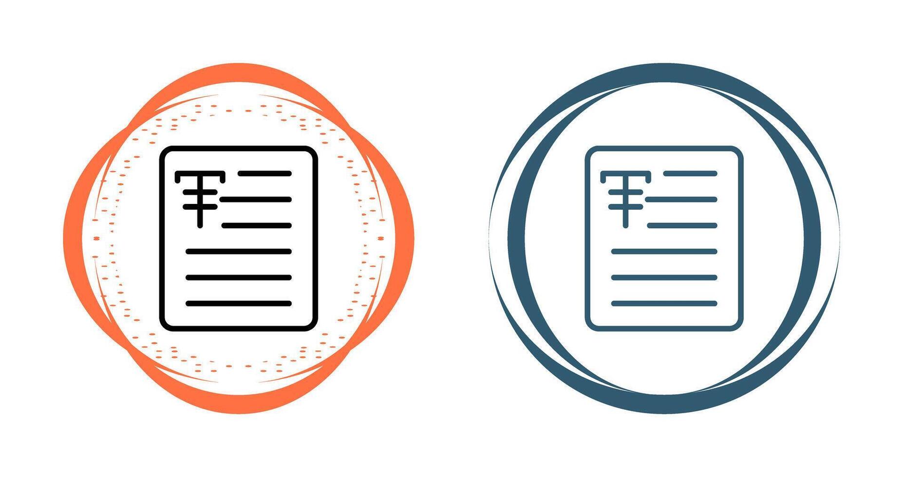 Document Strikethrough Vector Icon