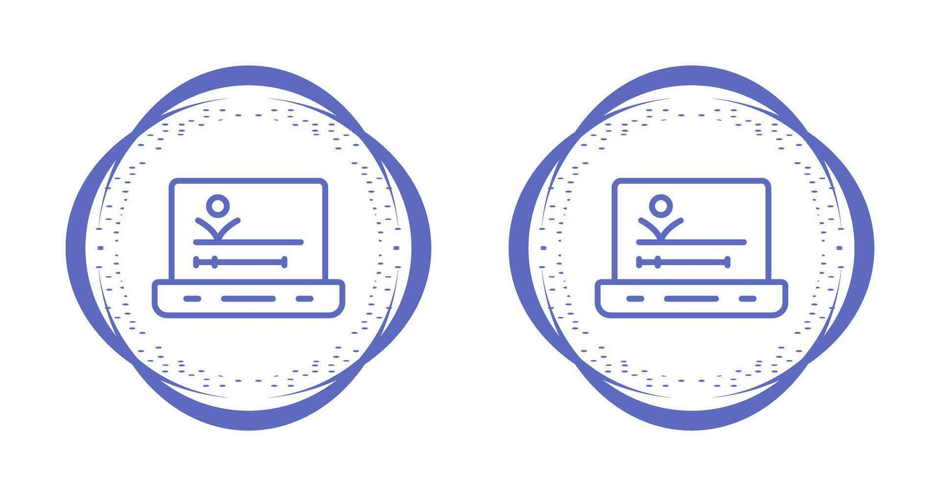 Motion Graphic Vector Icon