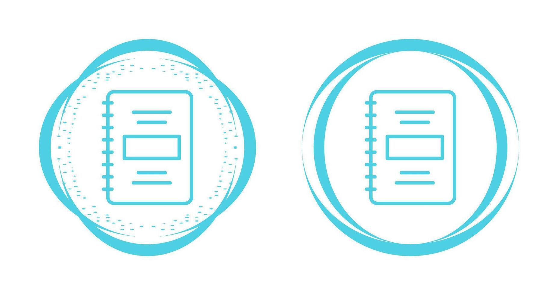 Notebook Vector Icon