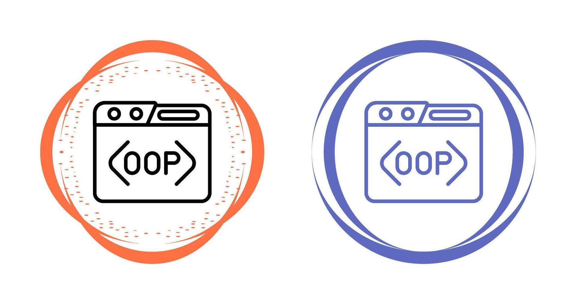 OOP Vector Icon