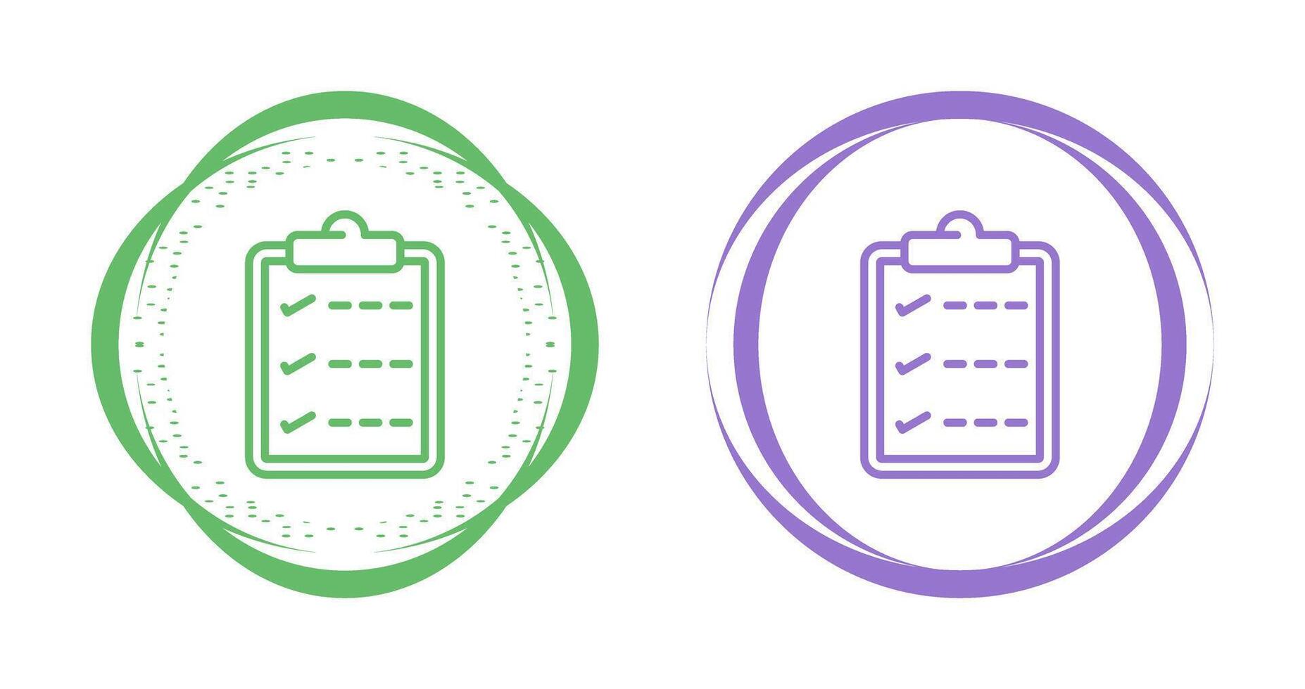 Task list with checkmarks Vector Icon
