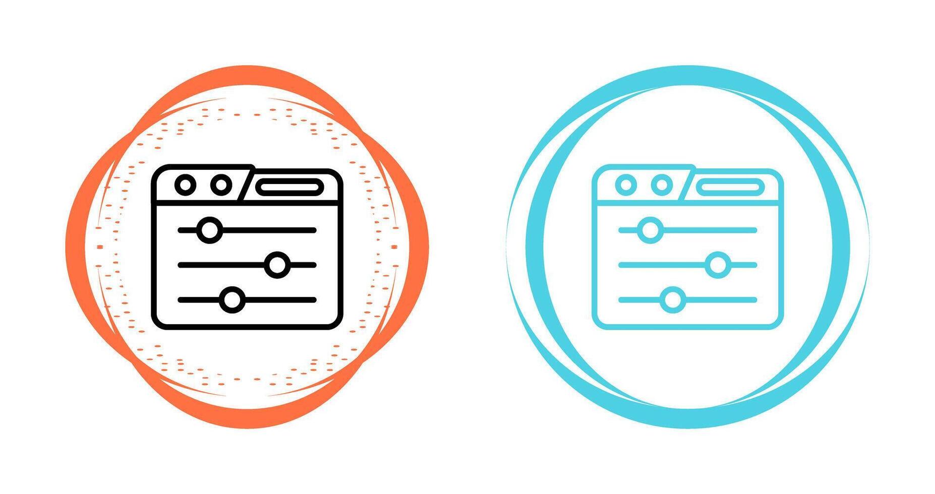 Control Panel Vector Icon