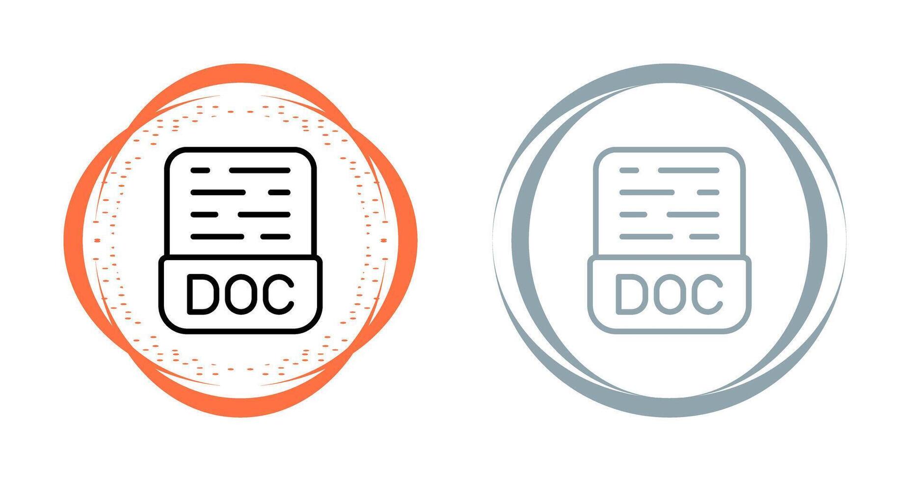 DOC Vector Icon
