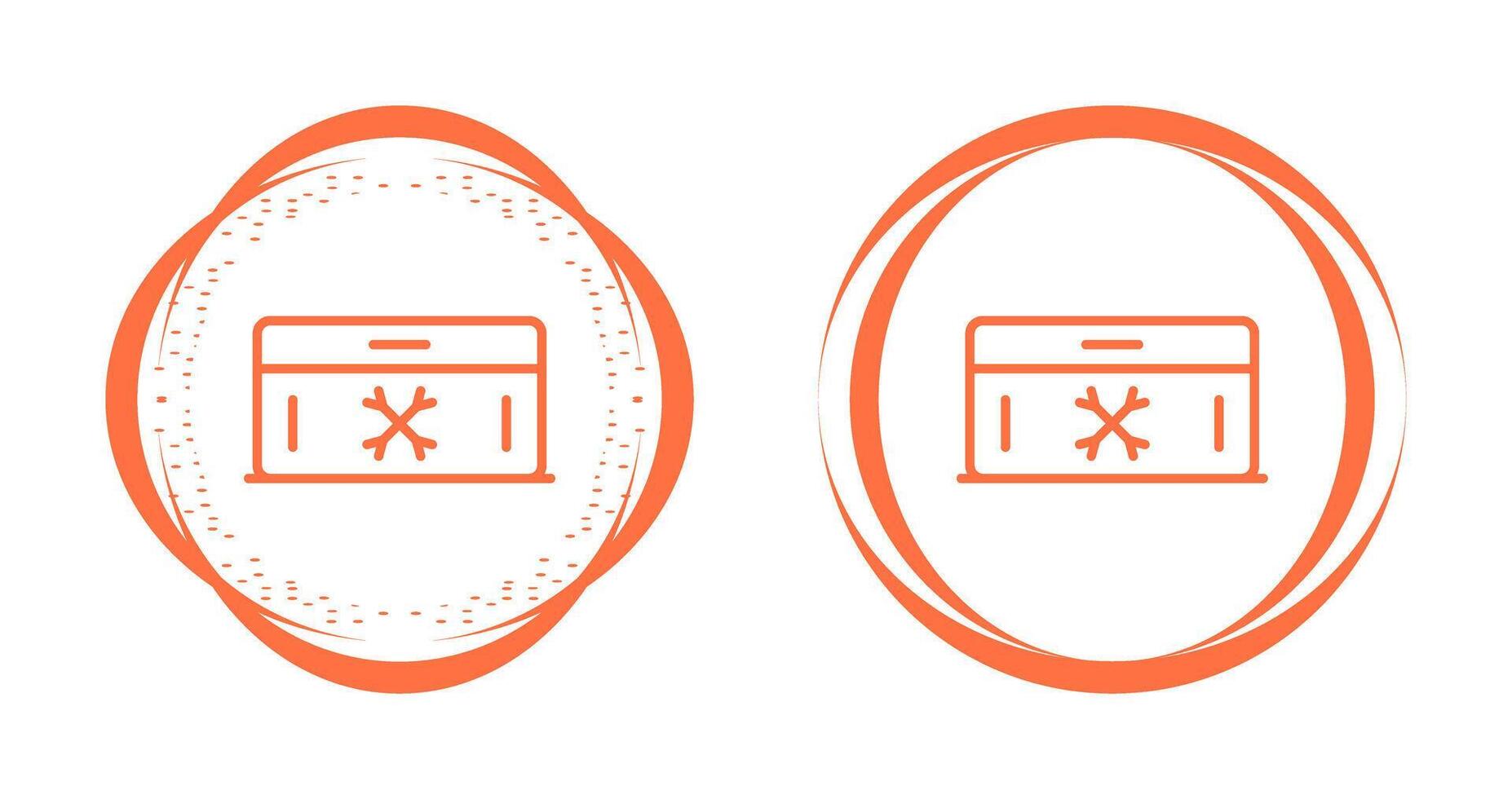 Freezer Vector Icon