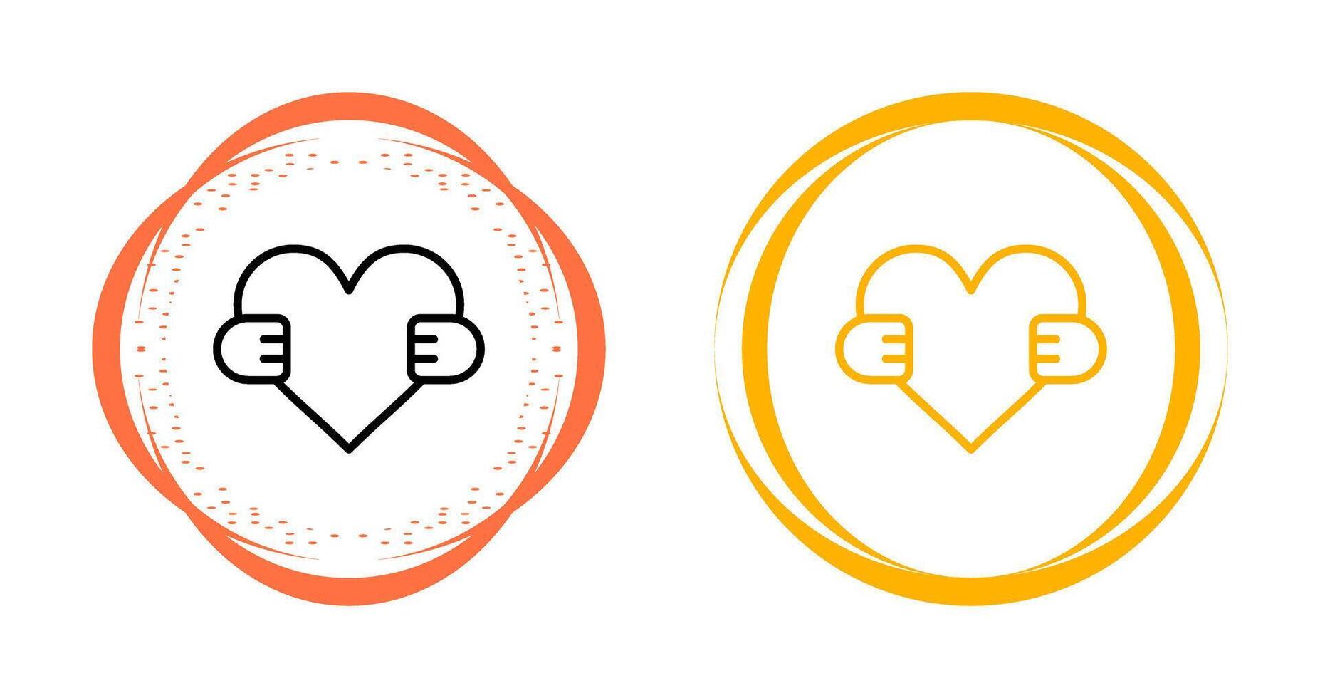 Hand Holding Heart Vector Icon