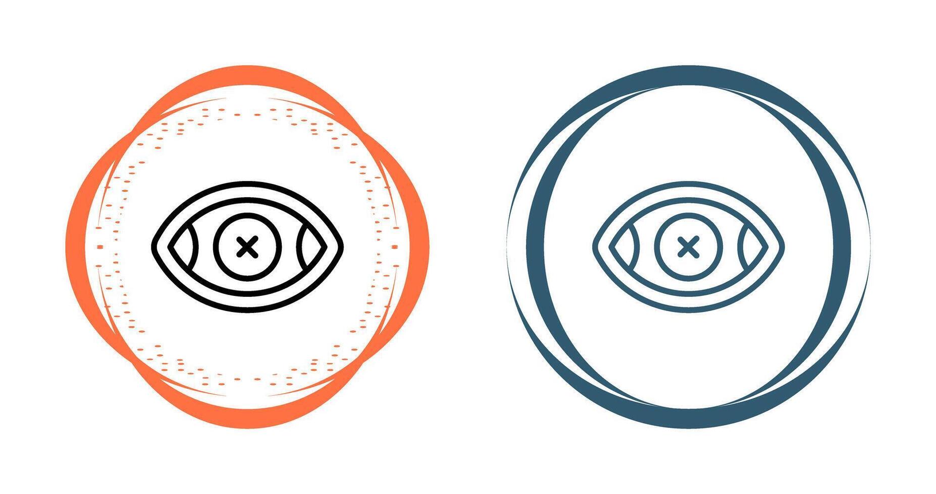 Eye Crossed Vector Icon