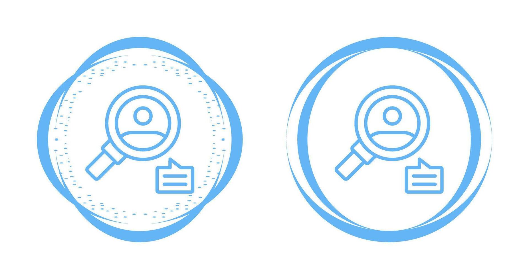 Talent Search Vector Icon