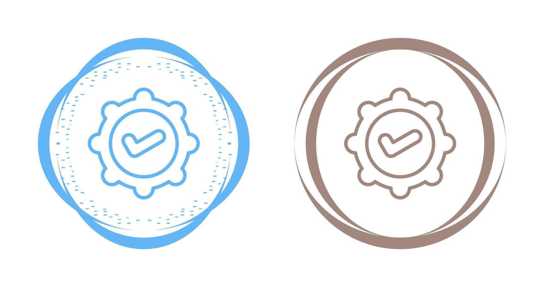 Badge Check Vector Icon