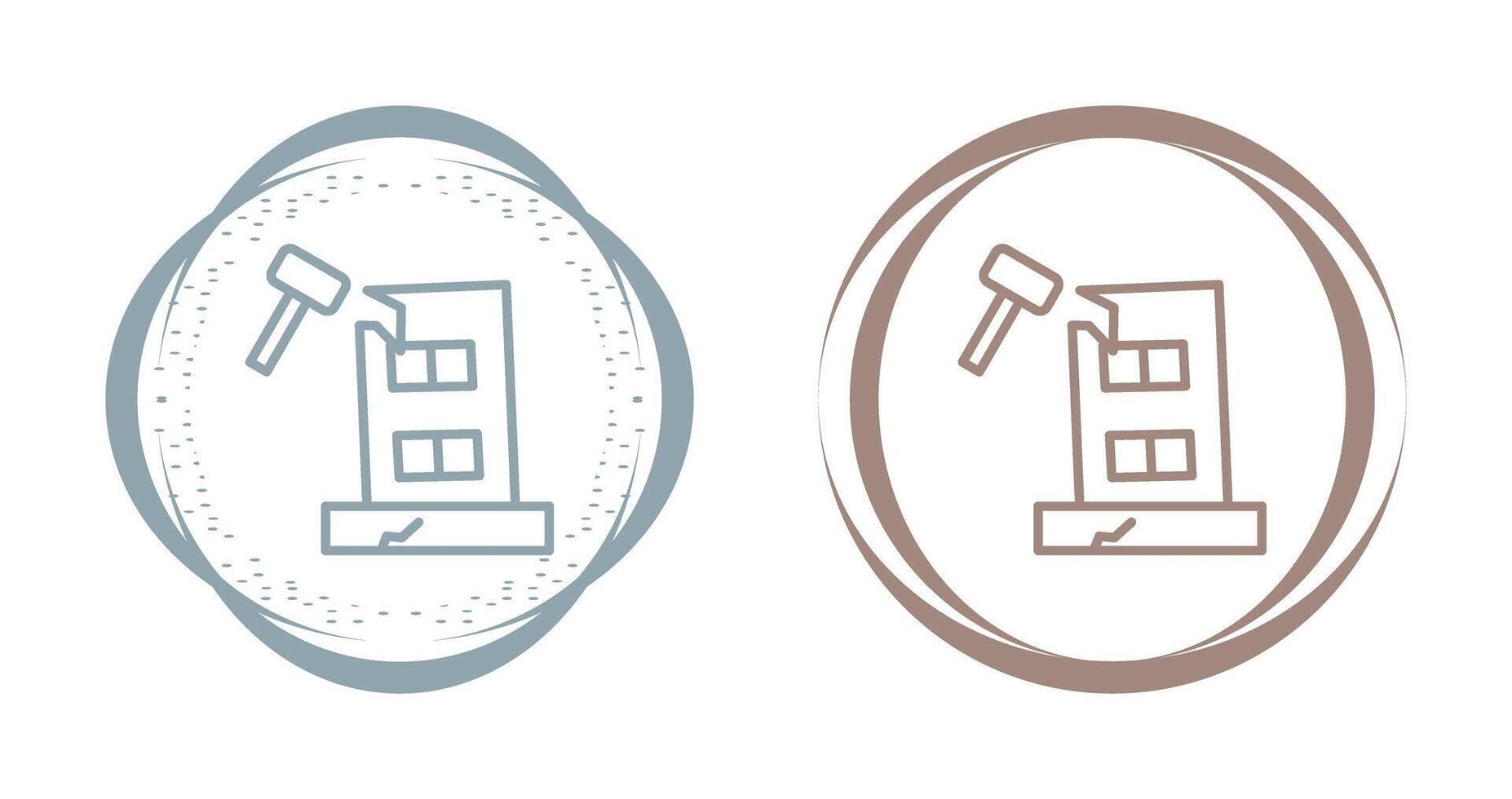 Industry Disruption Vector Icon