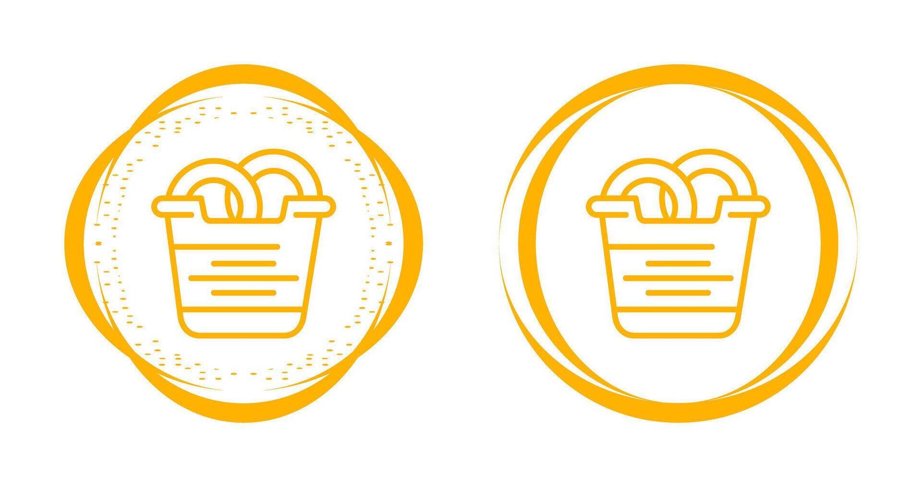 Onion Rings Vector Icon
