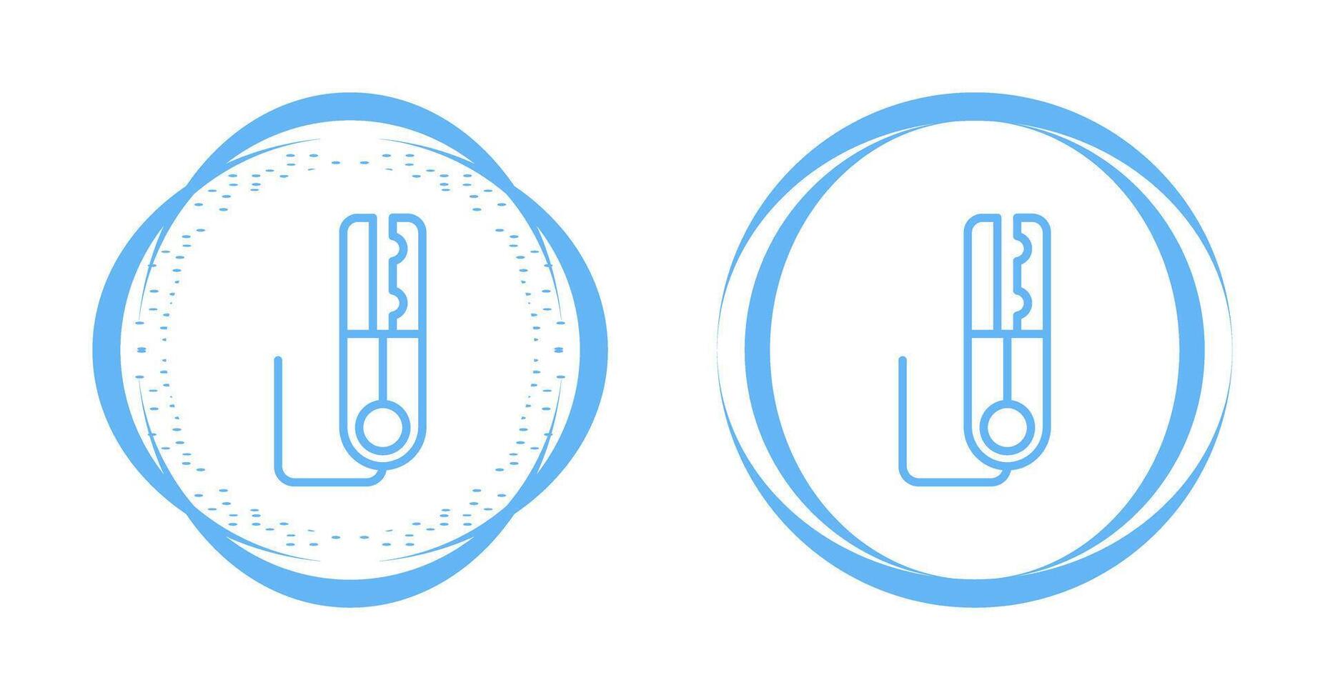 Grounding Clamp Vector Icon