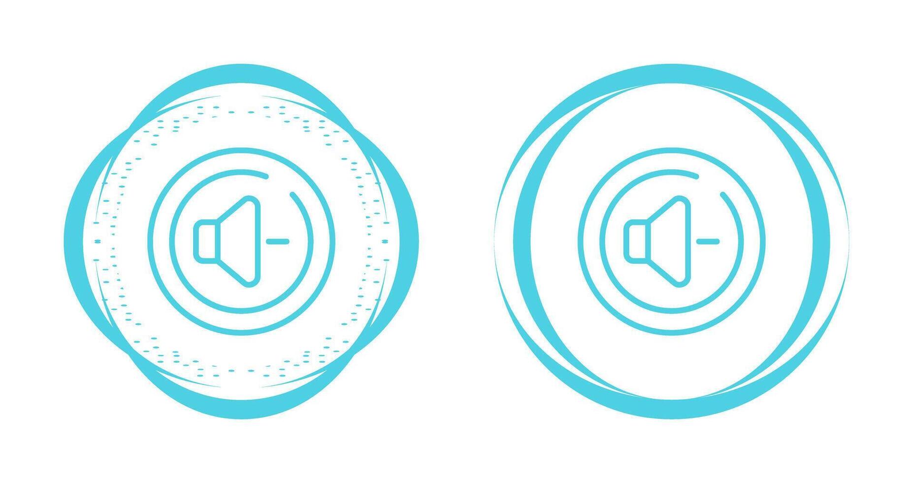 Volume Down Circle Vector Icon