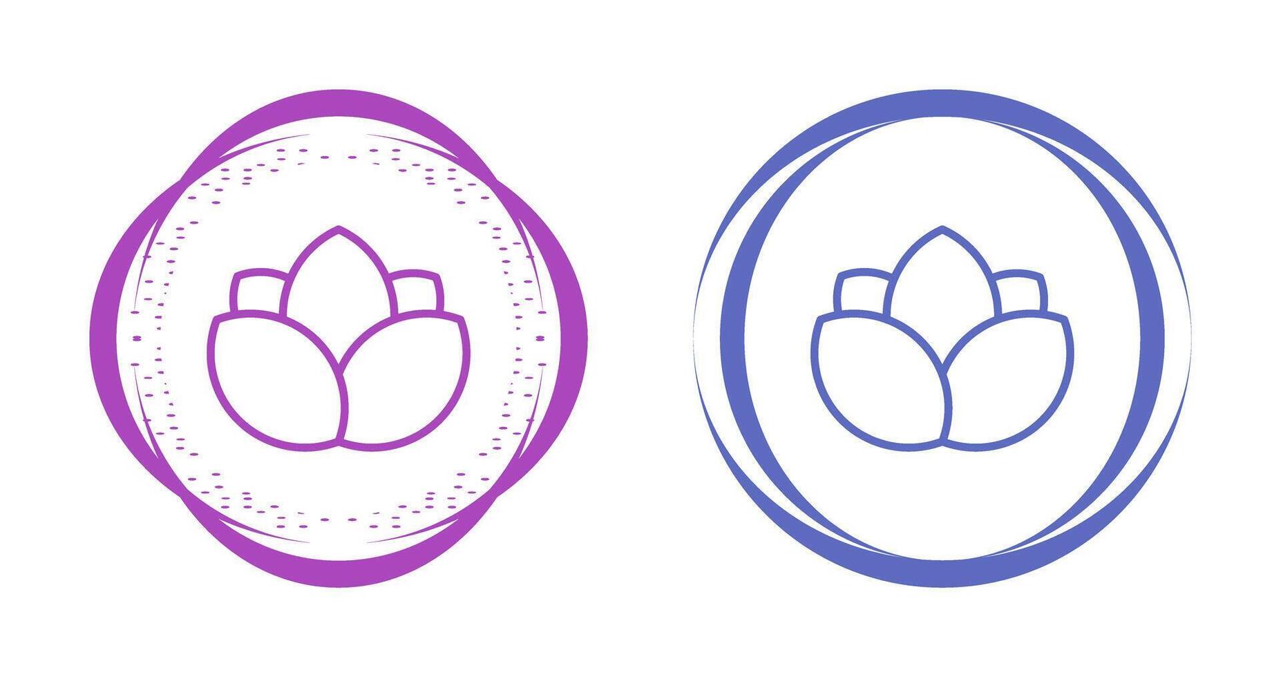 Lotus flower Vector Icon