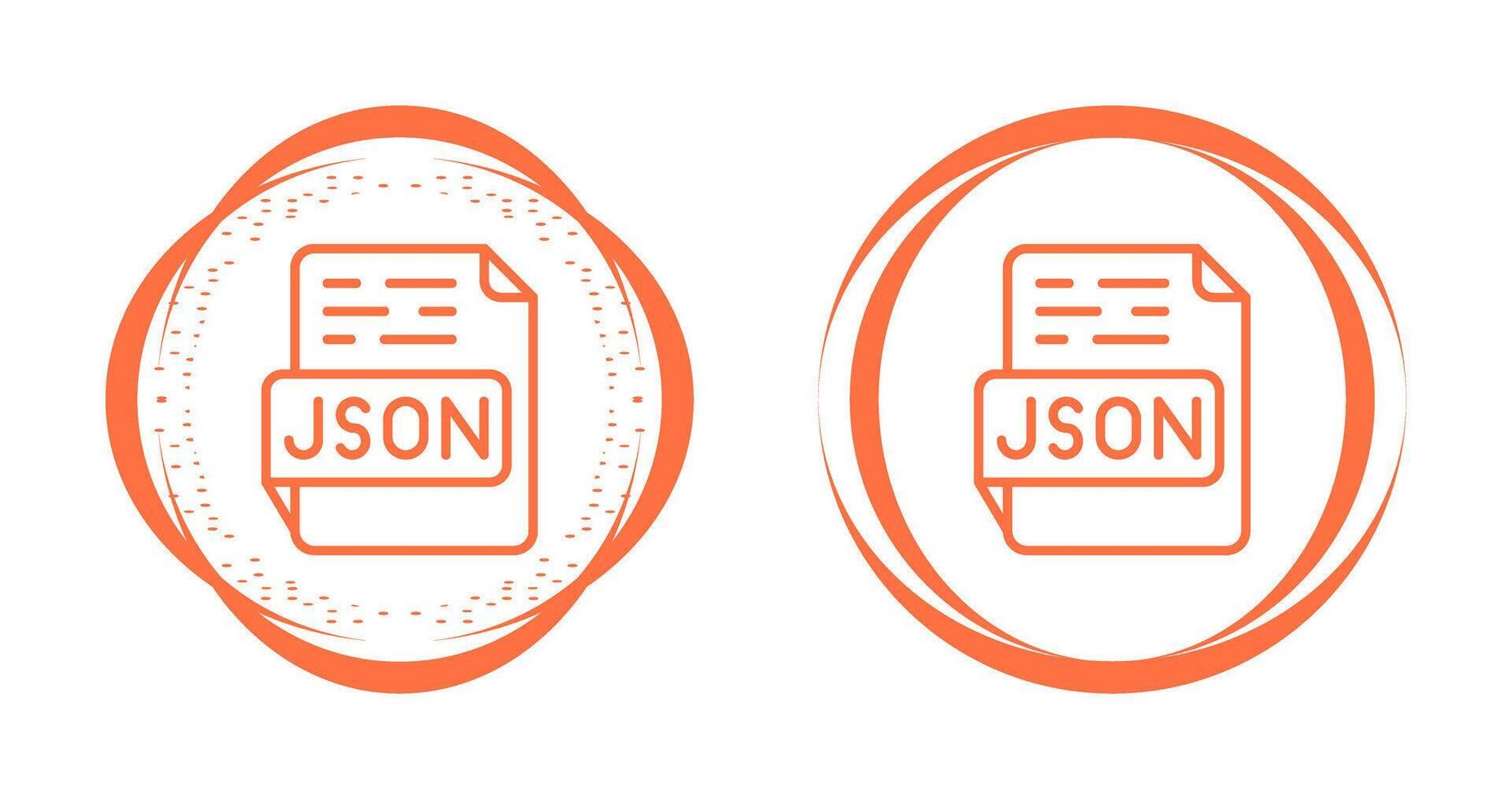 JSON Vector Icon 40007731 Vector Art at Vecteezy