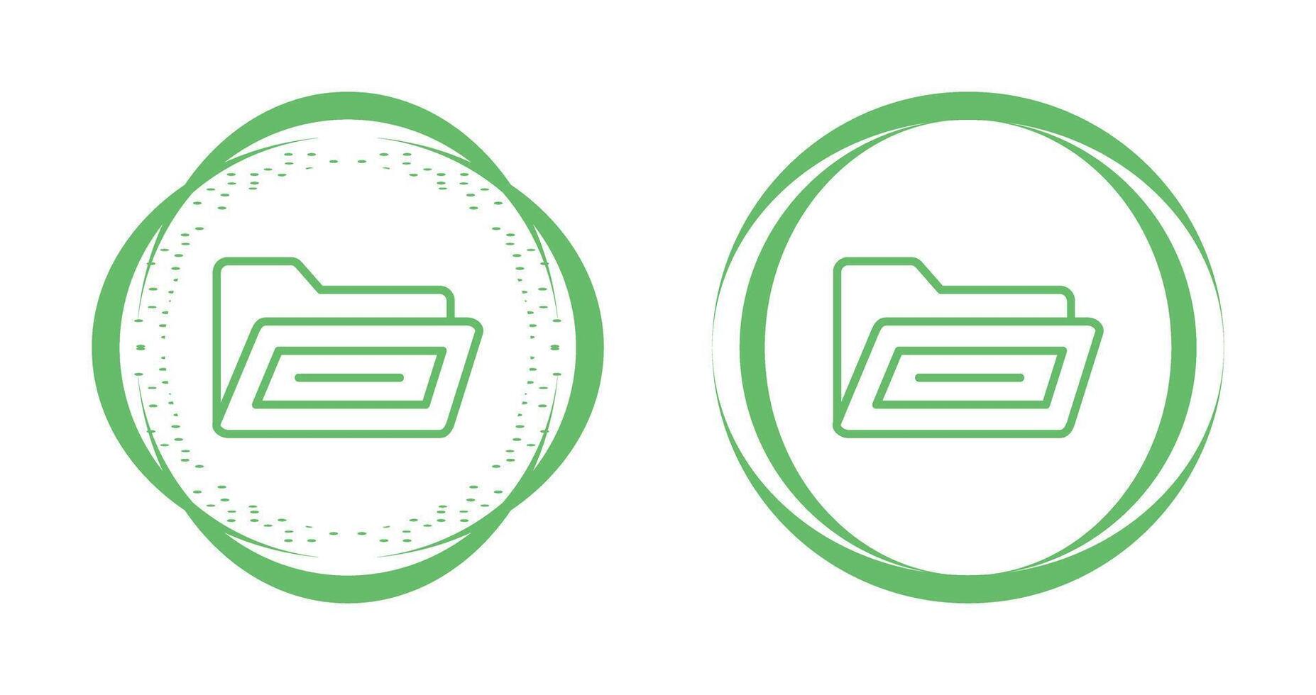 Open File Folder Vector Icon