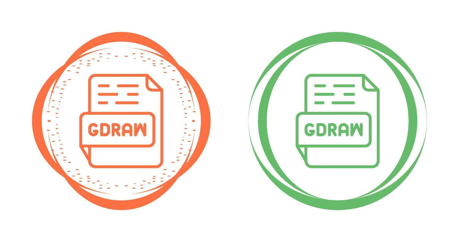 GDRAW Vector Icon