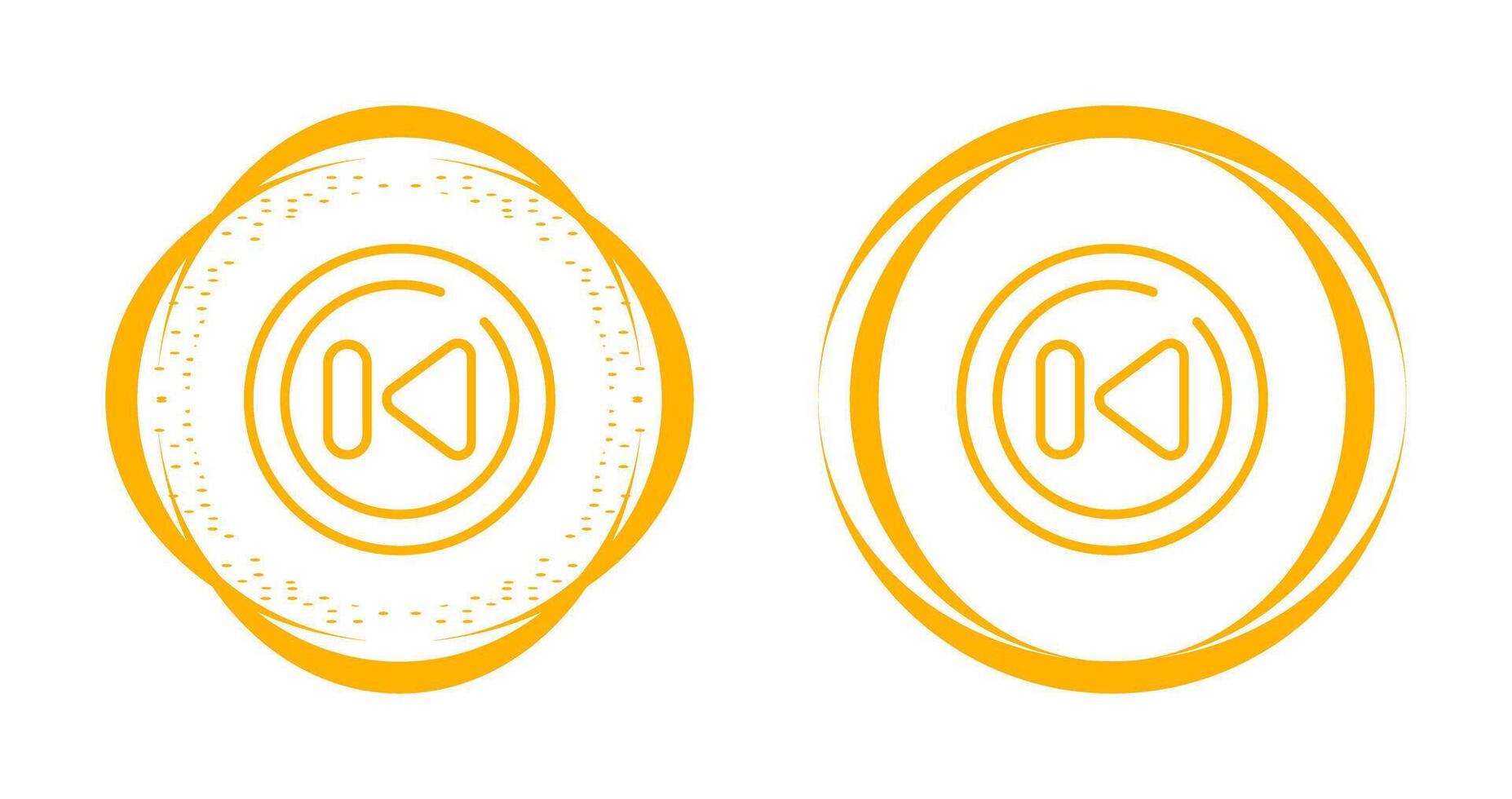 Rewind Circle Vector Icon
