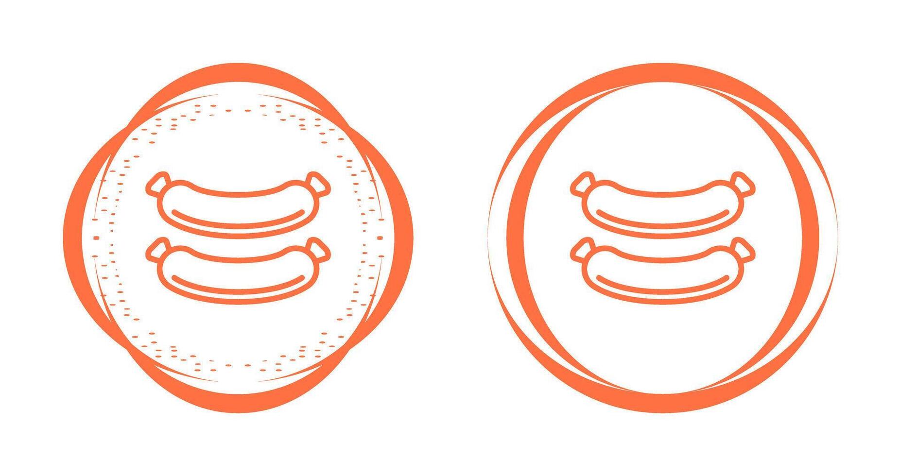 Sausage Vector Icon