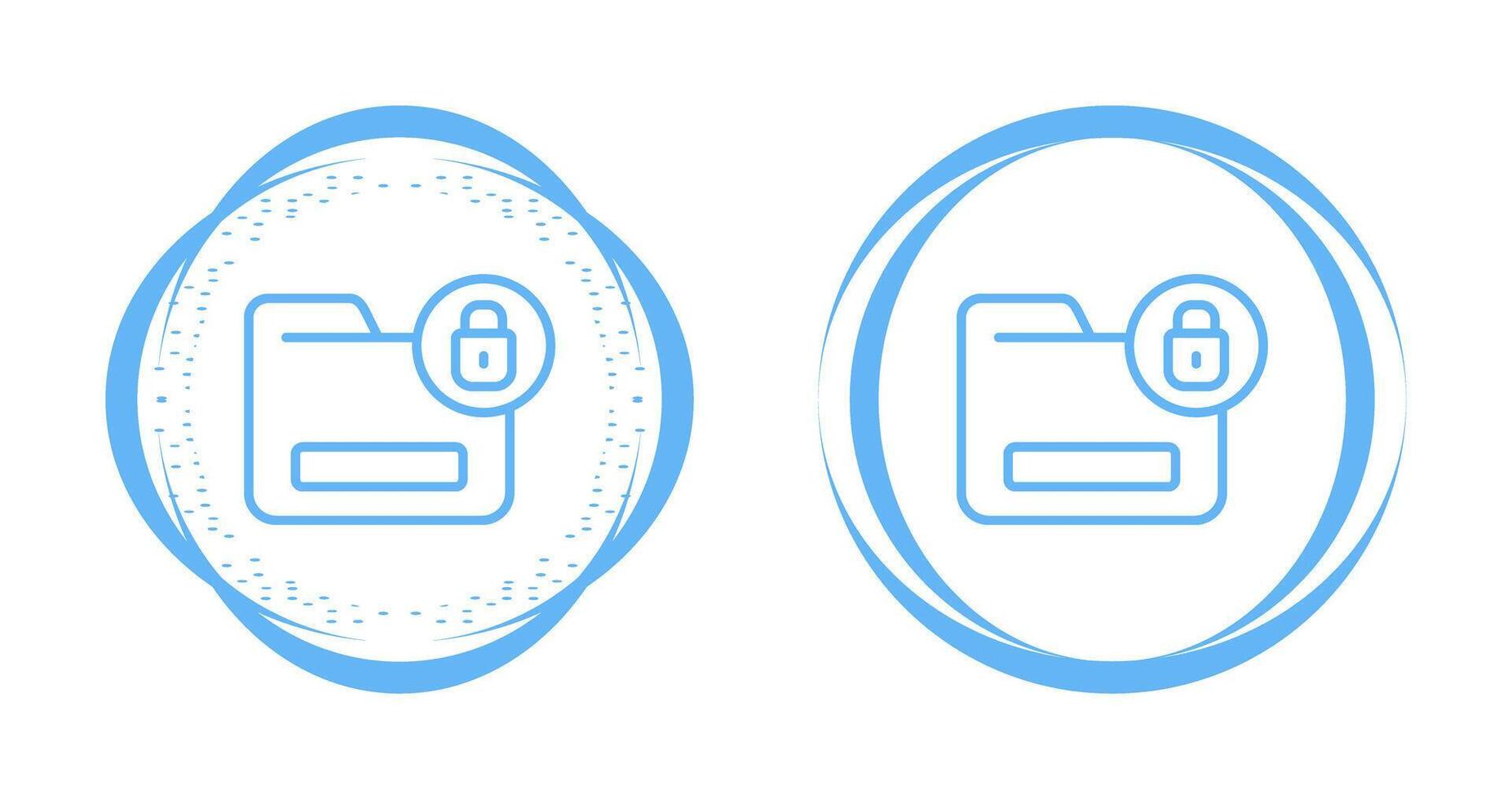 Document Encryption Vector Icon