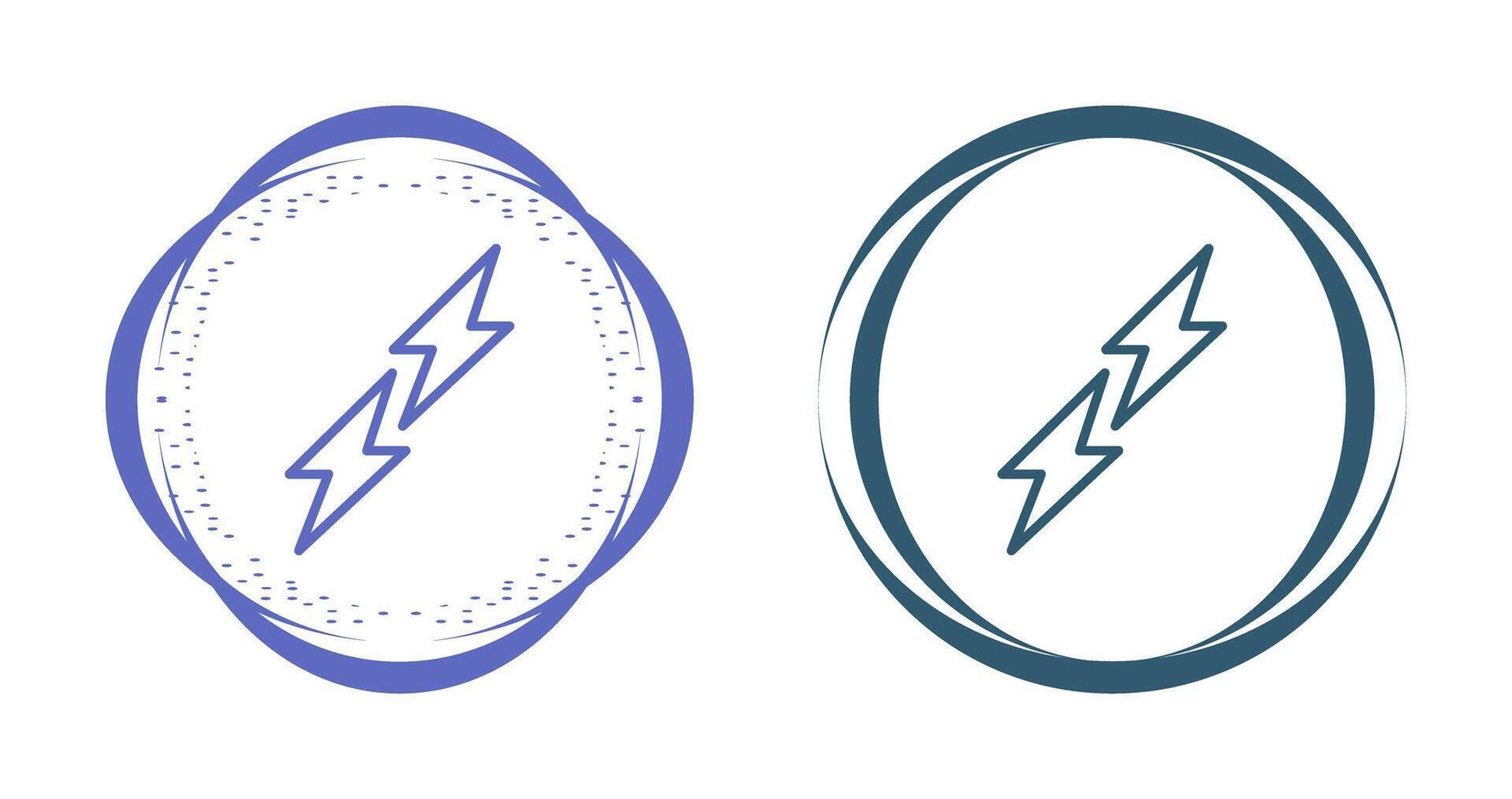 Lightning Vector Icon