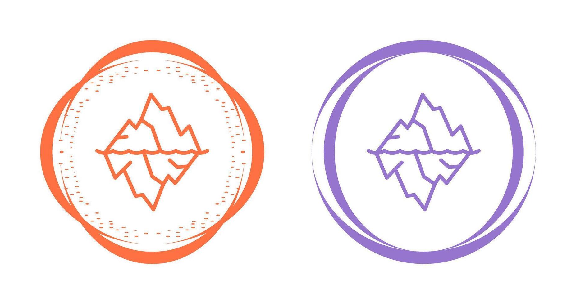 Glacier Vector Icon
