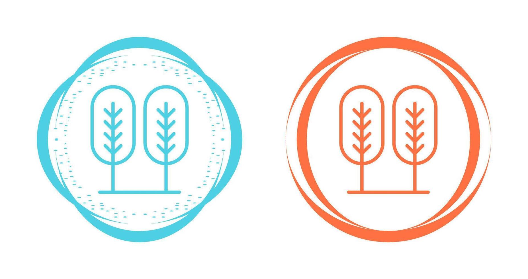 Birch tree Vector Icon