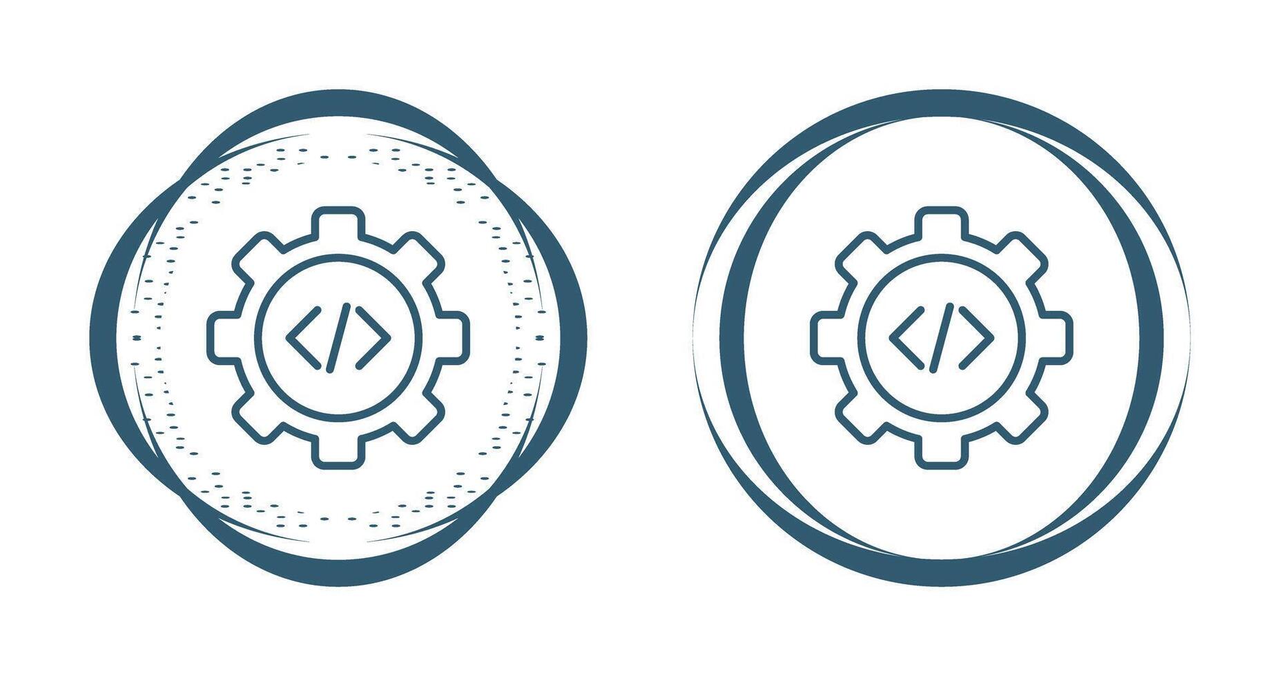 icono de vector de codificación