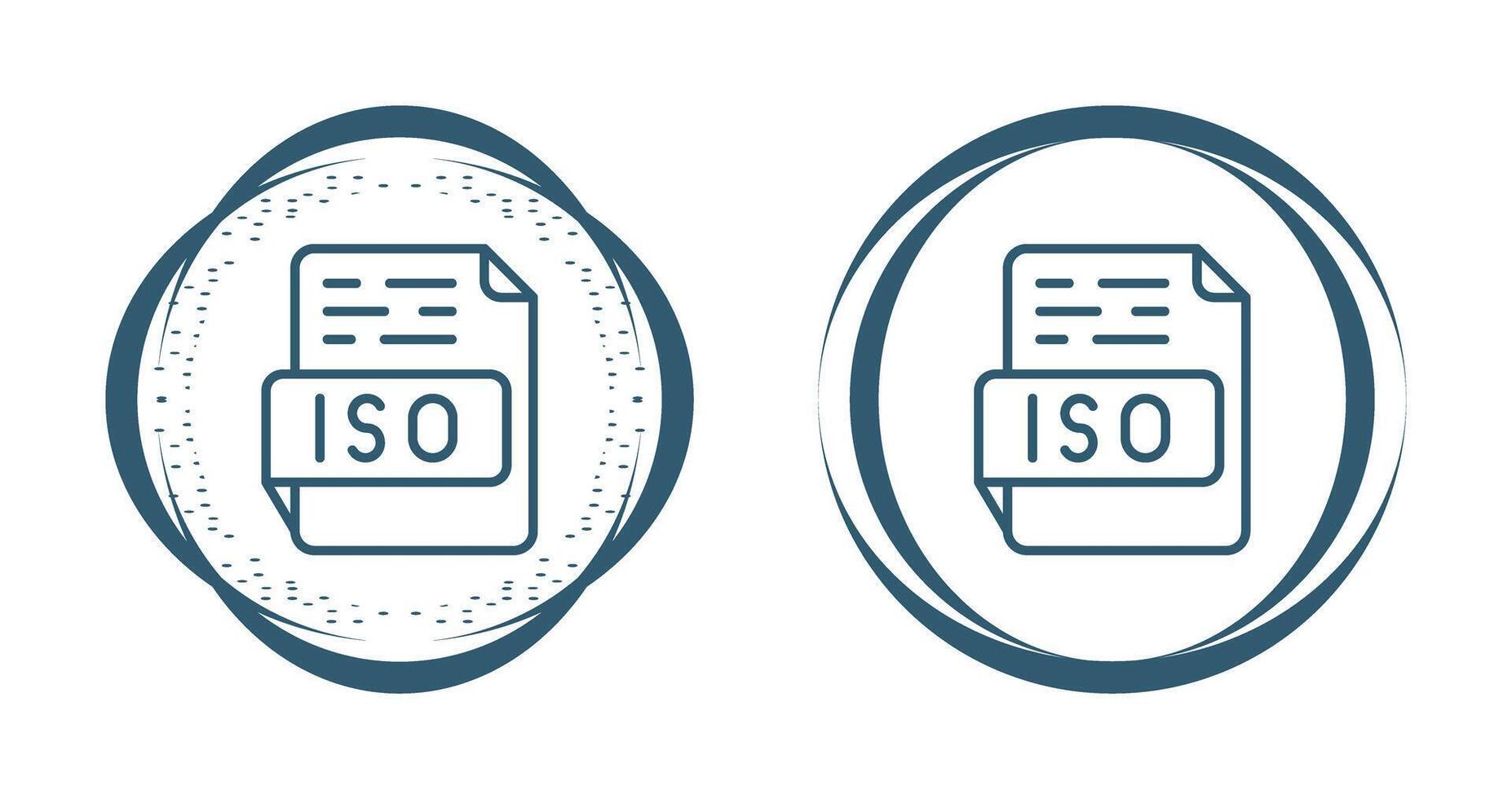 ISO Vector Icon
