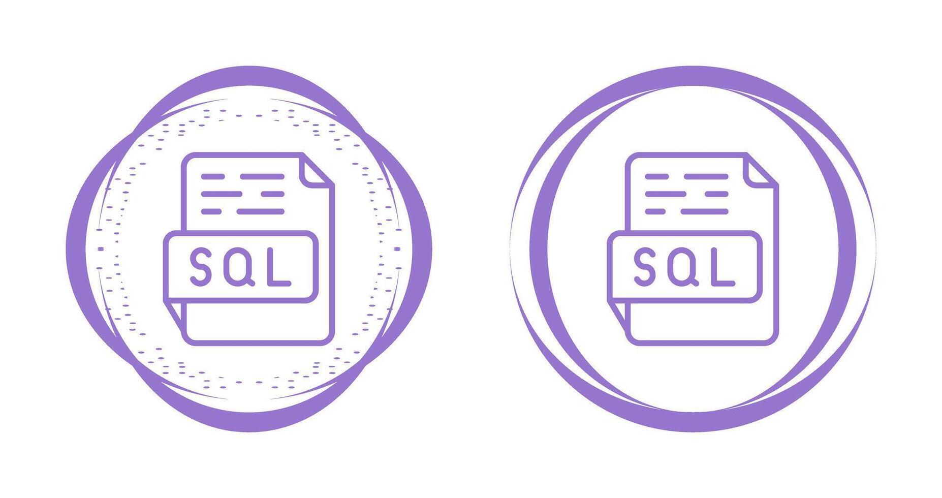 SQL Vector Icon