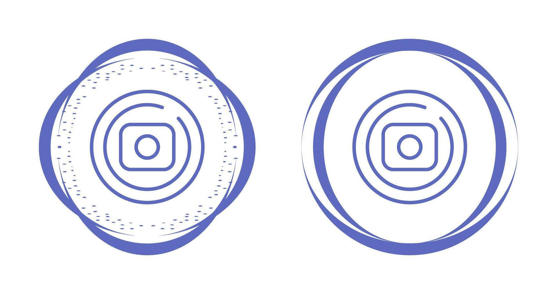 grabar circulo vector icono