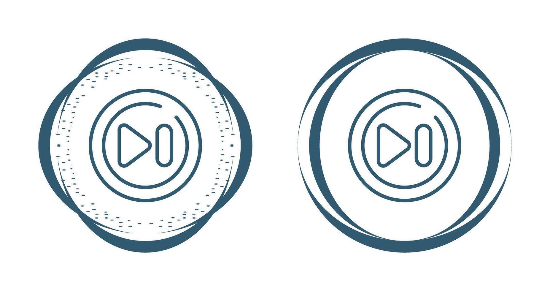 Fast Forward Circle Vector Icon