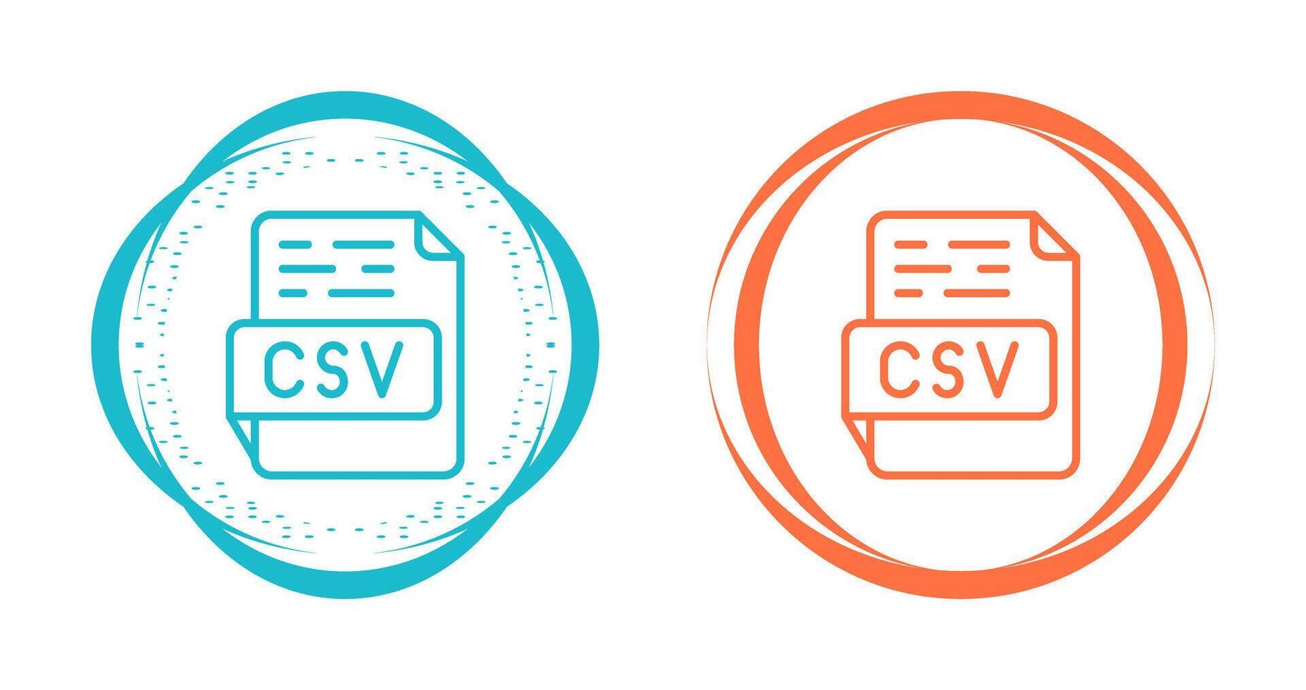 CSV Vector Icon