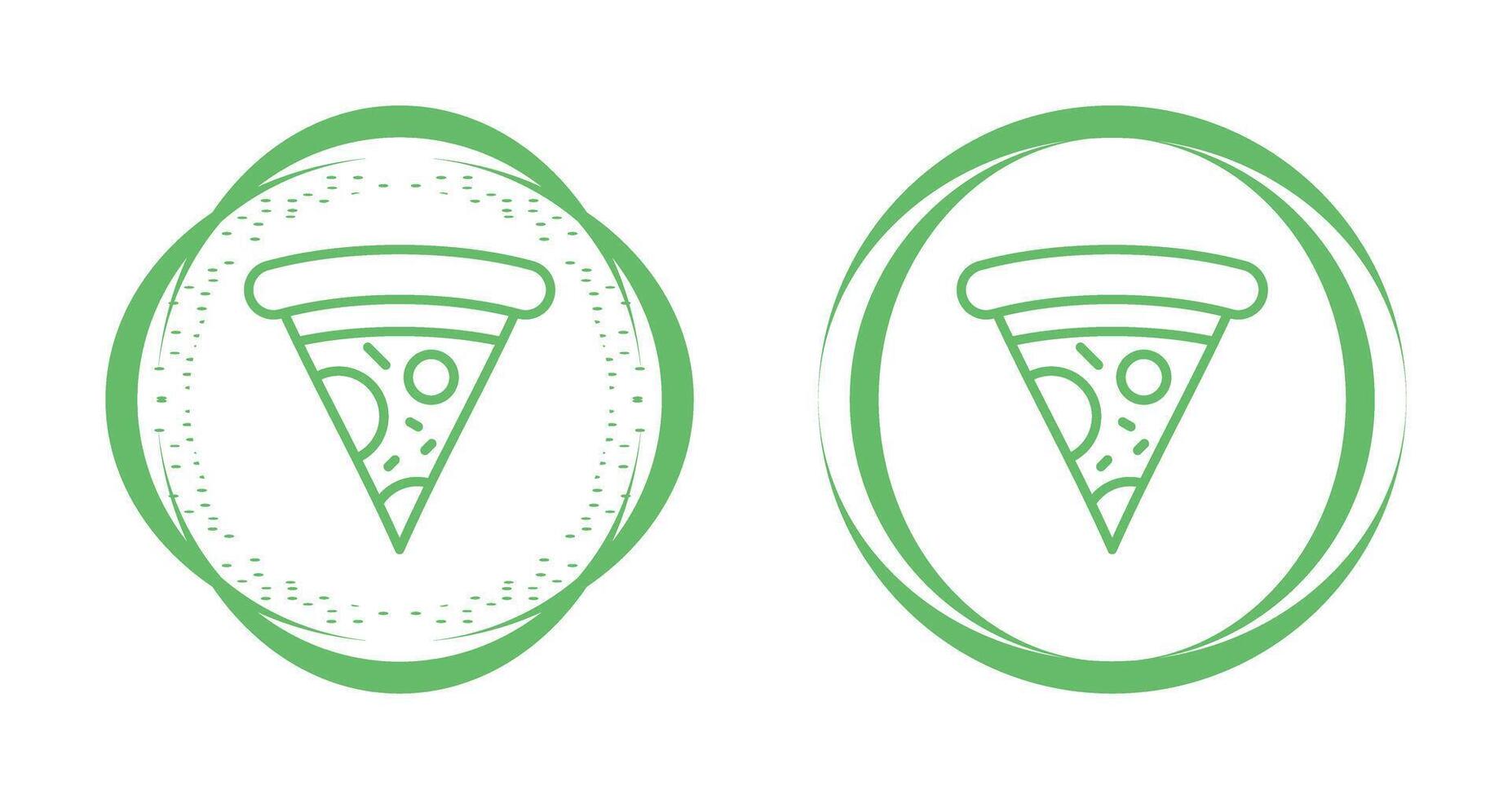 icono de vector de pizza