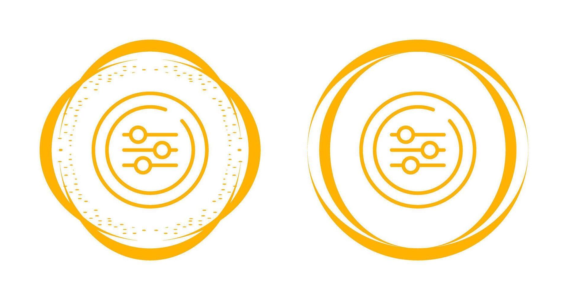 Equalizer Circle Vector Icon
