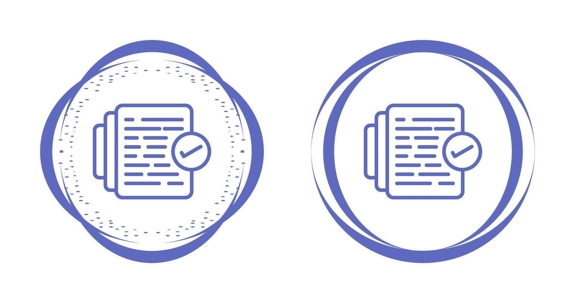 Document Versioning Vector Icon