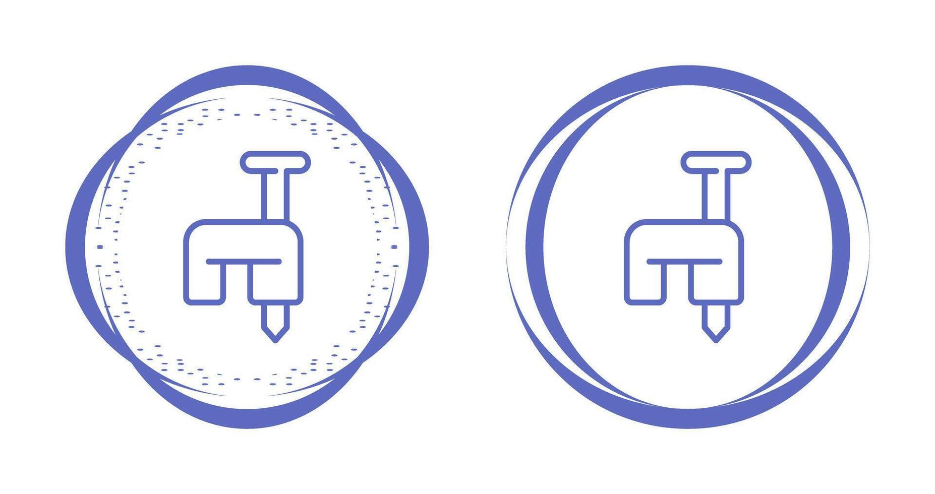 Cable Staples Vector Icon