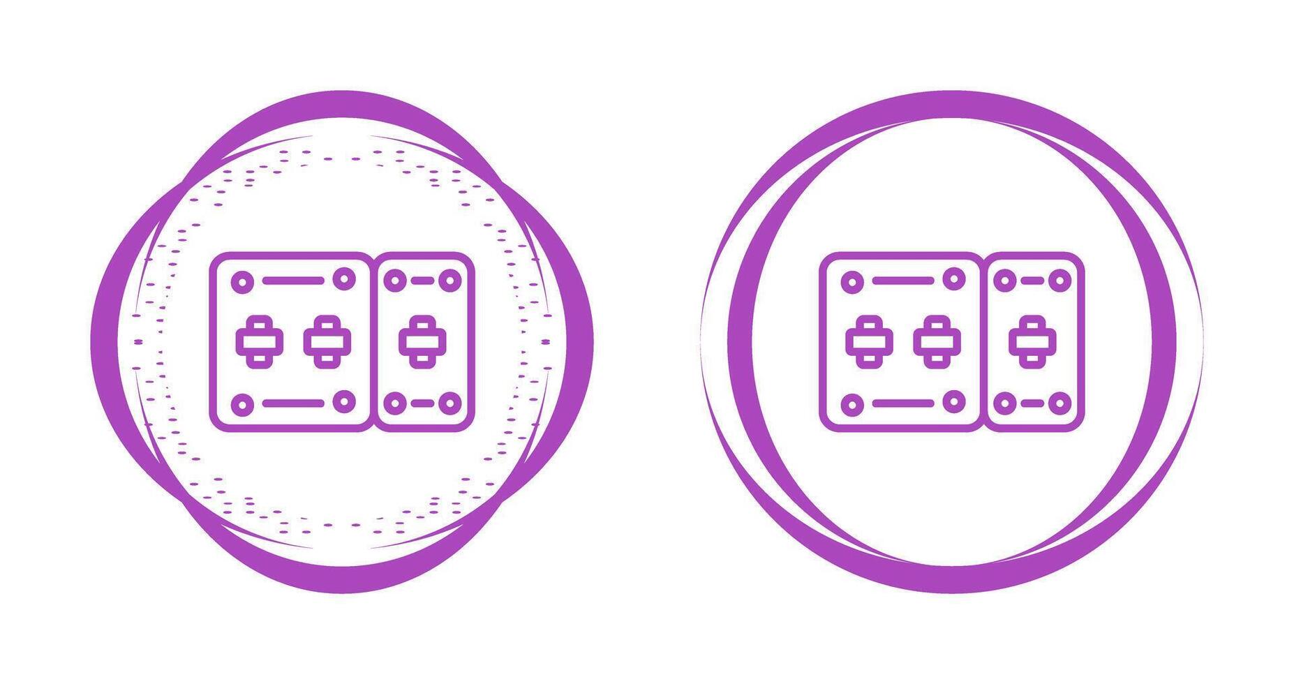 circuito interruptor automático vector icono