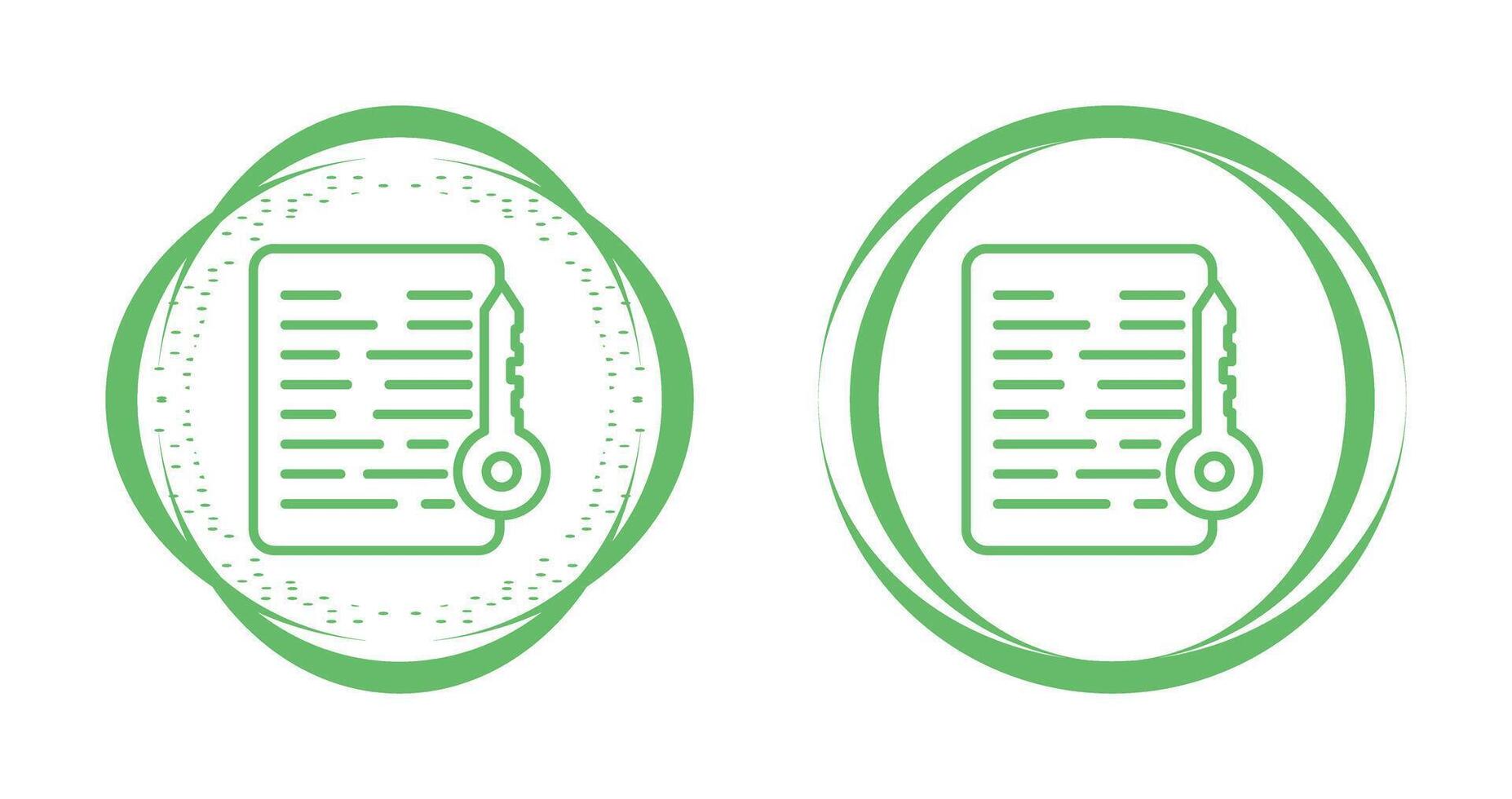 Document Access Vector Icon