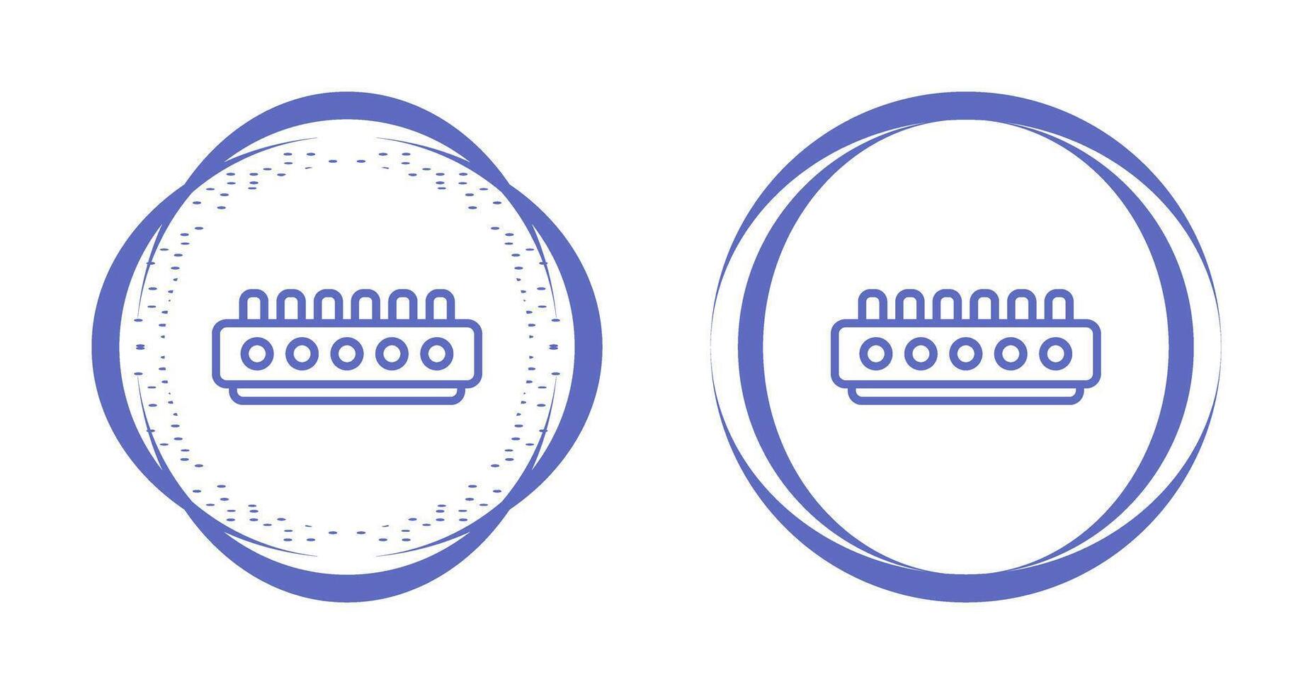 Cable Termination Block Vector Icon