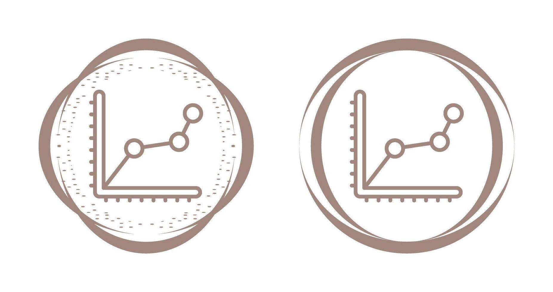 Line Chart Vector Icon