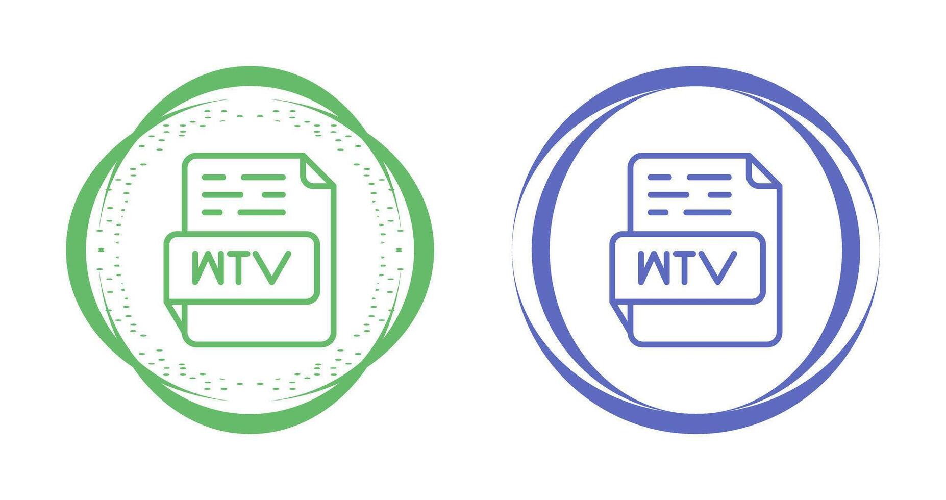 WTV Vector Icon