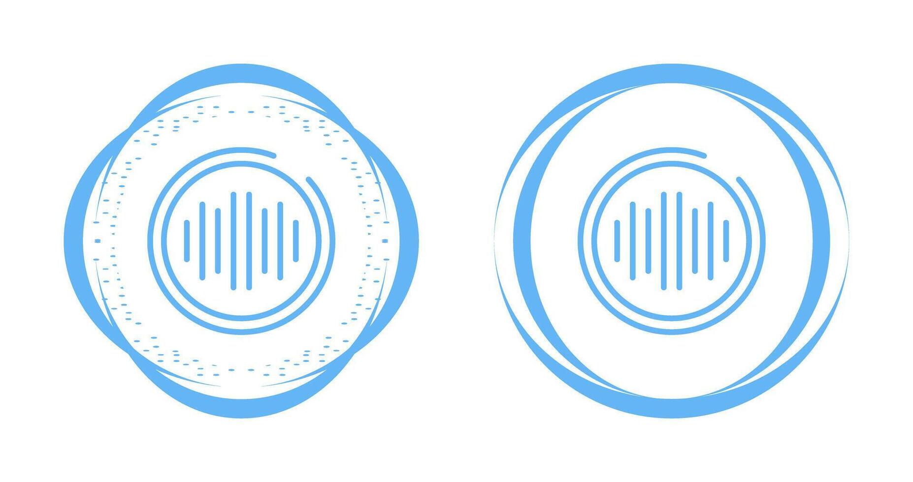 Audio Spectrum Vector Icon