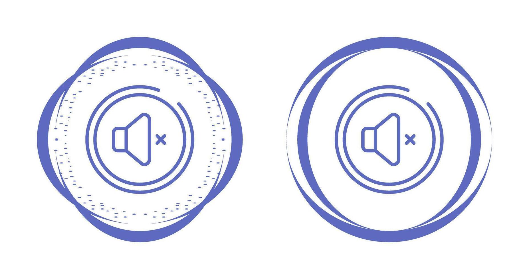 Mute Button Vector Icon