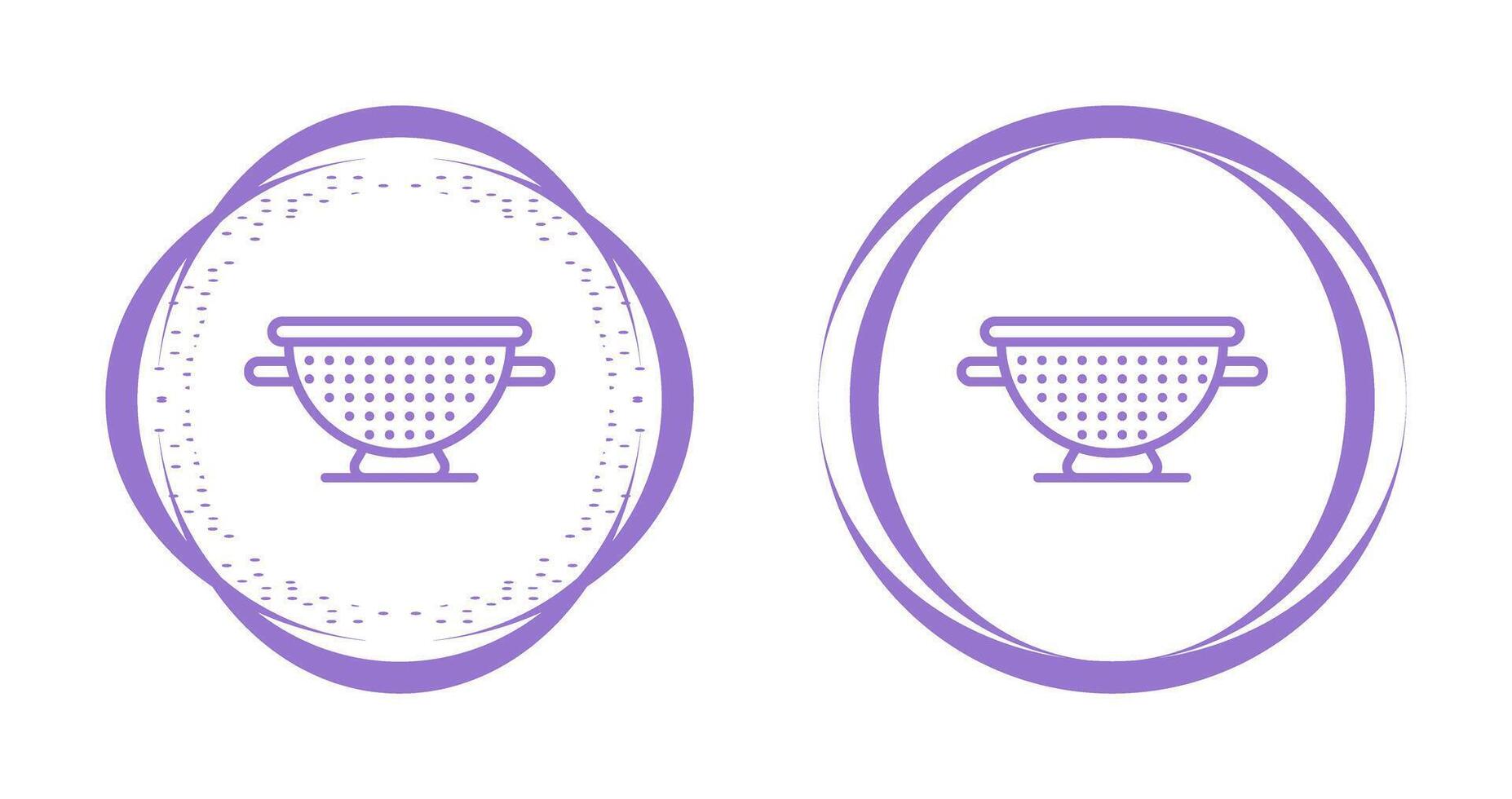 Colander Vector Icon