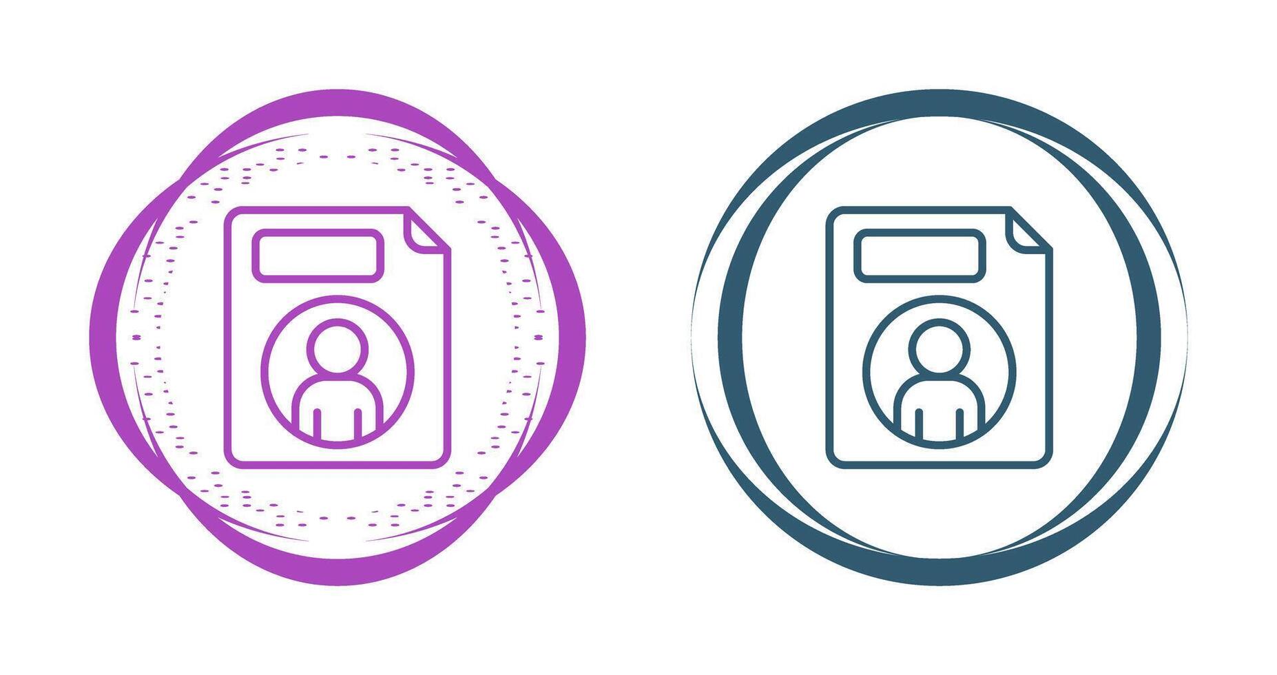 Personal File Vector Icon