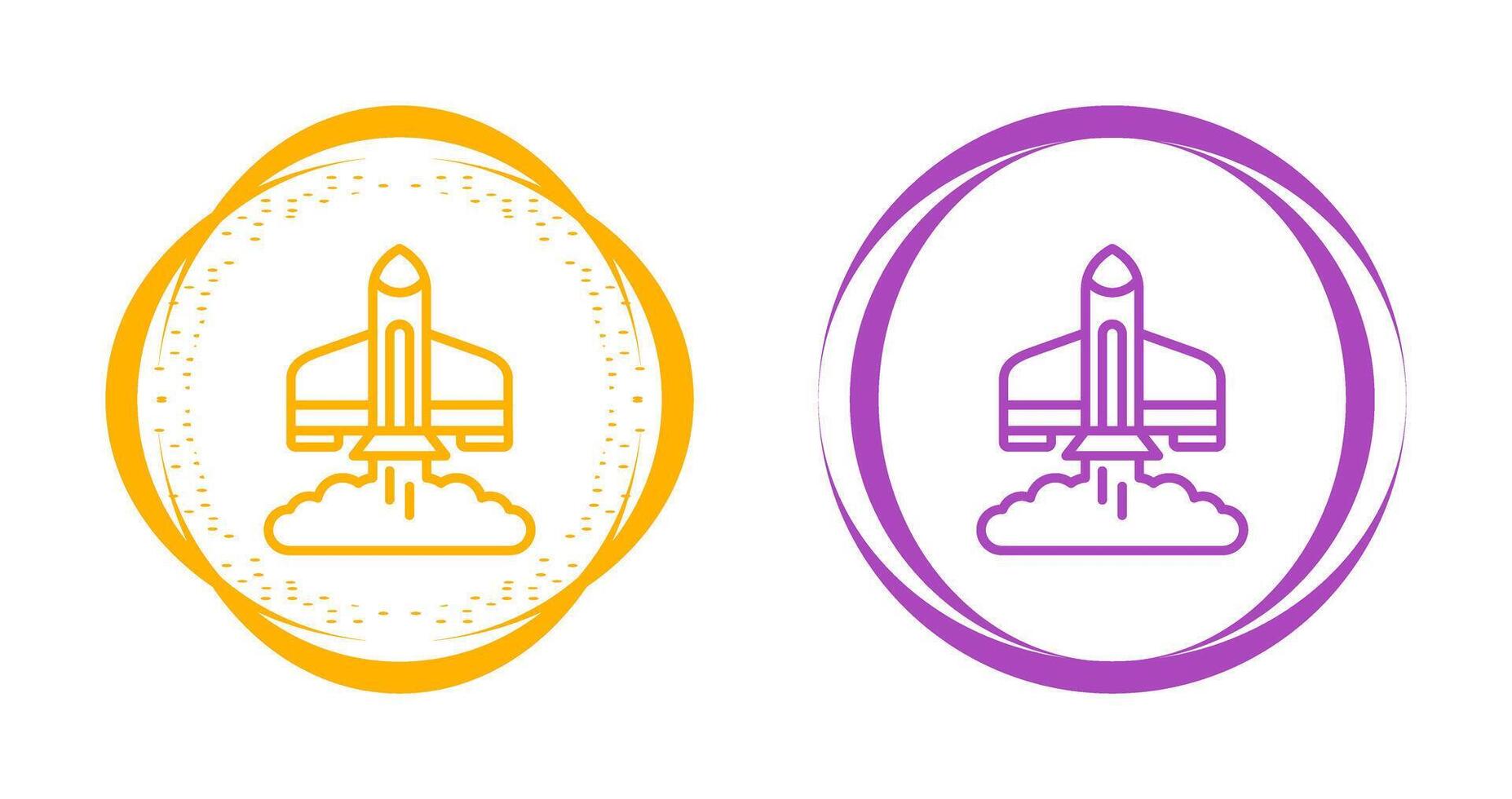 Rocket Launch Vector Icon