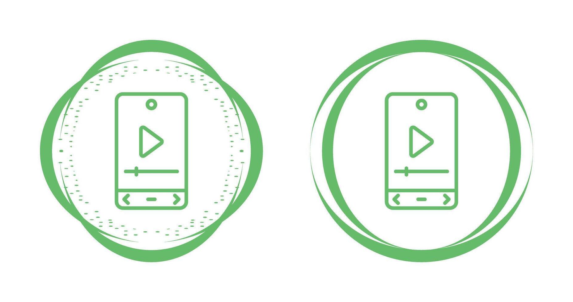 Video Player Vector Icon